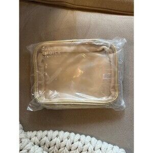 Paula’s Choice Travel Bag Gold Makeup & Cosmetic bag